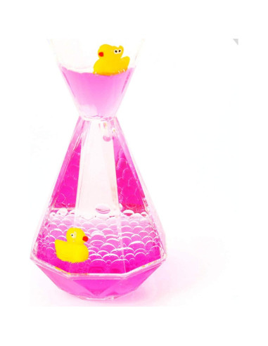 Temporizador Líquido Antiestrés YUE Motion 11x5cm con Juguete