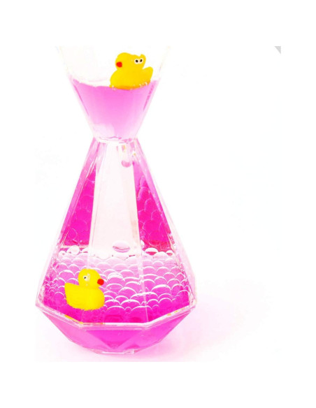 Temporizador Líquido Antiestrés YUE Motion 11x5cm con Juguete