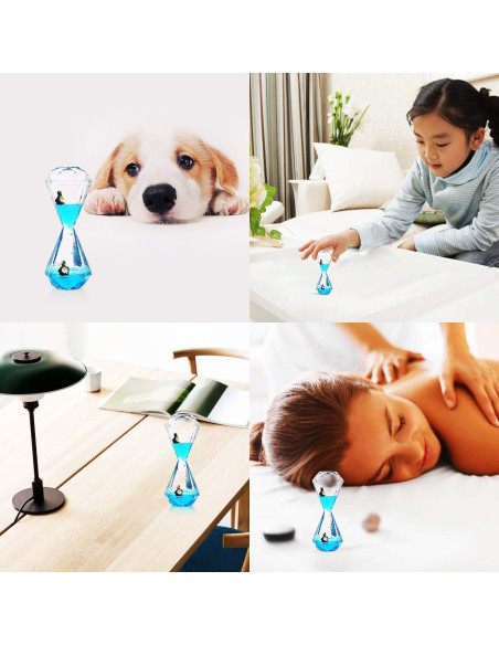 Temporizador Líquido Antiestrés YUE Motion 11x5cm con Juguete