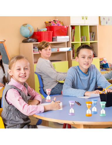 Temporizadores de Arena Kanayu 5 Piezas 3-30 Minutos