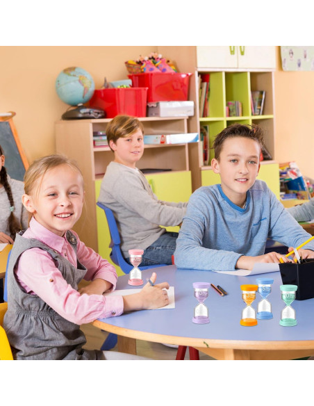 Temporizadores de Arena Kanayu 5 Piezas 3-30 Minutos