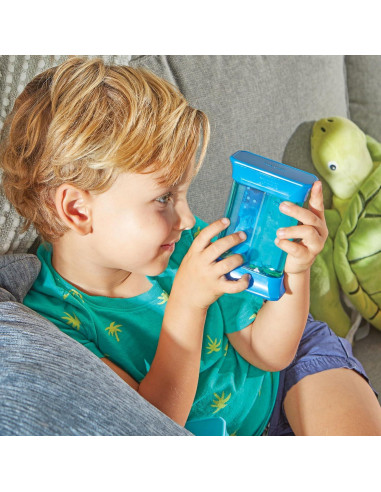 Botellas Sensoriales Oceánicas Hand2Mind - Juguetes Educativos 3-5 Años