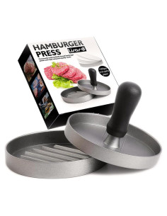 Conjunto de 100 Papeles y Molde para Hamburguesas LISOS 12.7 cm