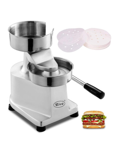 Prensador de Hamburguesas ZICA 150mm Acero Inoxidable