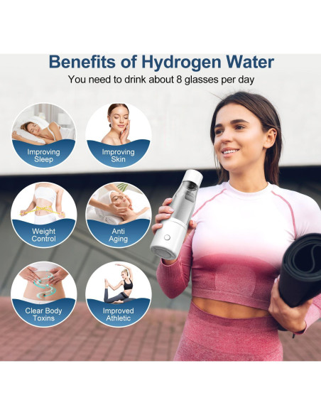 Generador de Agua Hidrogenada Koucen KC-306-W 5000PPB 3 en 1