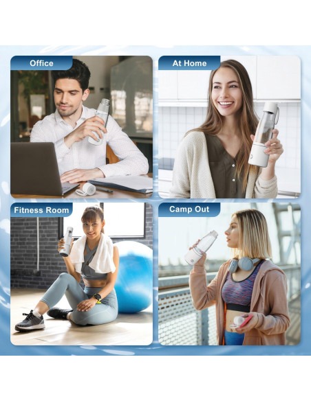 Generador de Agua Hidrogenada Koucen KC-306-W 5000PPB 3 en 1