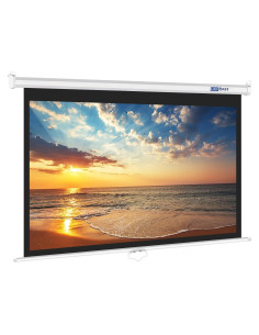 Pantalla de Proyector Retráctil LopBast 100" 16:9 1.2 Ganancia 4K