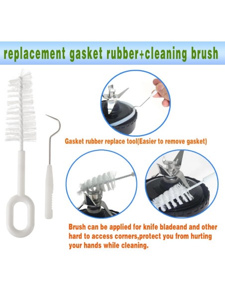 Cuchilla de licuadora Ninja 7 aletas compatible BN401 BN751