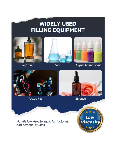 Máquina de Llenado de Líquidos Hanchen 148 ml Bomba Peristáltica