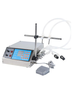 Máquina de Llenado de Líquidos Peristáltica Doble Boquilla 650ml