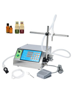 Máquina de Llenado Líquido Digital ZONEPACK 0.5-650ml Bomba Peristáltica