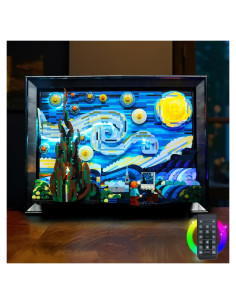 Iluminación LED Brickshining para LEGO Van Gogh 21333