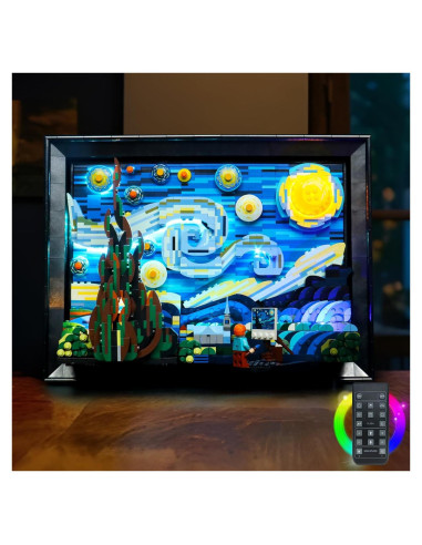Iluminación LED Brickshining para LEGO Van Gogh 21333