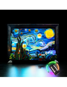 Iluminación LED Brickshining para LEGO Van Gogh 21333 2