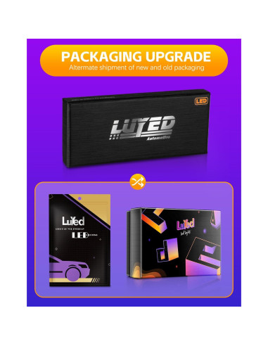 Bombillas LED LUYED 880 Xenón 6500K Paquete de 2