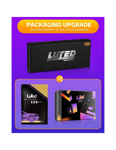 Bombillas LED LUYED 880 Xenón 6500K Paquete de 2