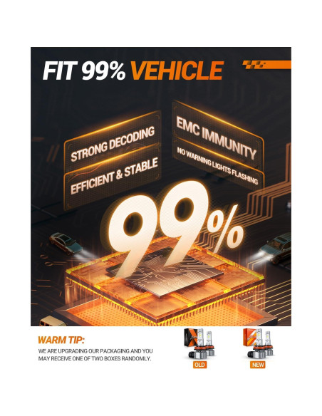 Bombillas LED de Luz de Niebla SEALIGHT H11 H16 H8 18000LM