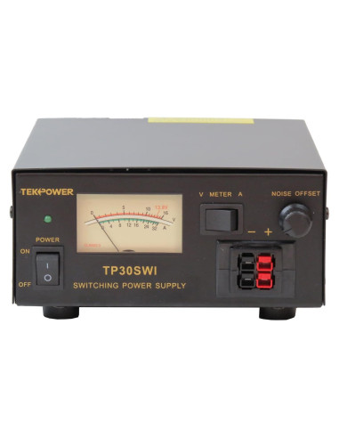 Fuente de Poder DC 13.8V TekPower TP30SWI 30A con Compensación de Ruido