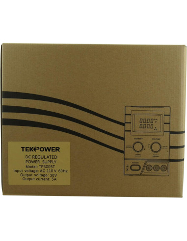 Fuente de Alimentación DC Variable Tekpower TP3005T 0-30V 0-5A