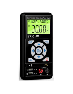 Fuente de Alimentación DC Portátil Tekpower TP3016M 0-30V 1.6A