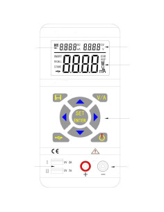 Fuente de Alimentación DC Portátil Tekpower TP3016M 0-30V 1.6A 2