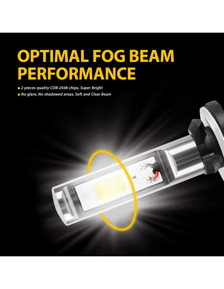 Bombillas LED de Niebla AUXLIGHT 881 6000K - Paquete de 2