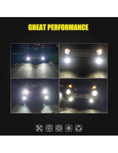 Bombillas LED de Niebla AUXLIGHT 881 6000K - Paquete de 2