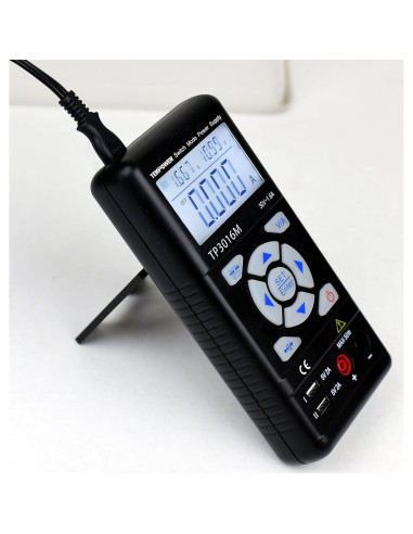 Fuente de Alimentación DC Portátil Tekpower TP3016M 0-30V 1.6A