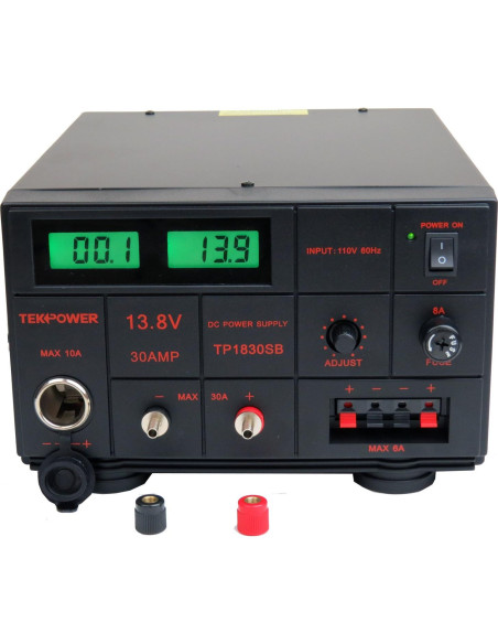 Fuente de Poder DC Ajustable TekPower TP1830SB 1.5-15V 30A