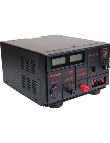 Fuente de Poder DC Ajustable TekPower TP1830SB 1.5-15V 30A