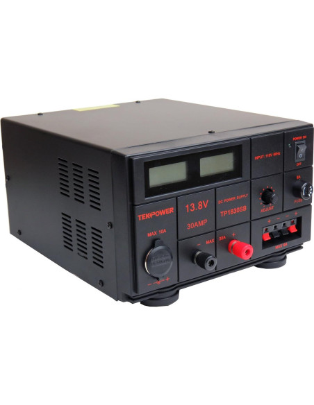 Fuente de Poder DC Ajustable TekPower TP1830SB 1.5-15V 30A