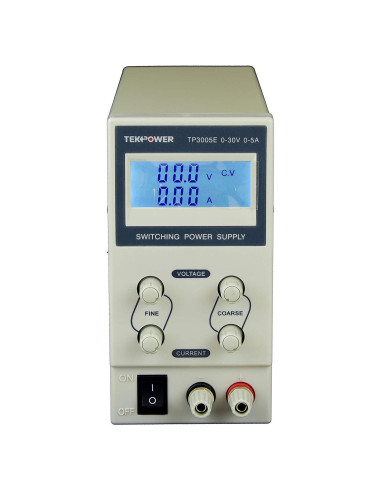 Fuente de Alimentación DC 30V 5A Tekpower TP3005E Digital