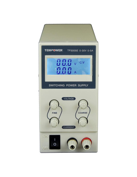 Fuente de Alimentación DC 30V 5A Tekpower TP3005E Digital