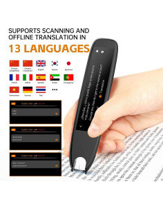 Bolígrafo Traductor Shenzhen A26S - 112 Idiomas, OCR, Voz 2