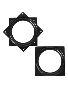 Giratorio Lazy Susan HSTECH 15.24 cm Negro 226.8 kg 360