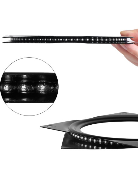 Giratorio Lazy Susan HSTECH 15.24 cm Negro 226.8 kg 360