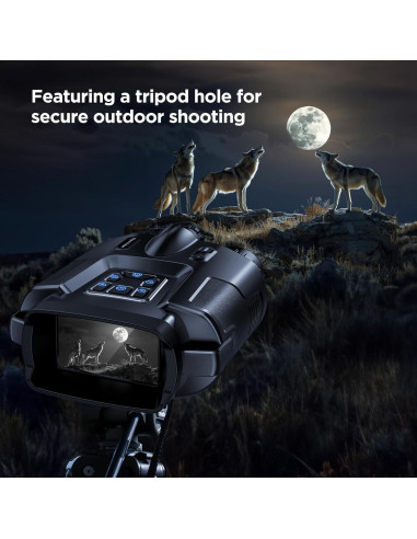 Binoculares de Visión Nocturna 4K Diyimin Z115 con Luz Táctica