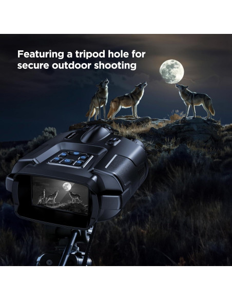 Binoculares de Visión Nocturna 4K Diyimin Z115 con Luz Táctica