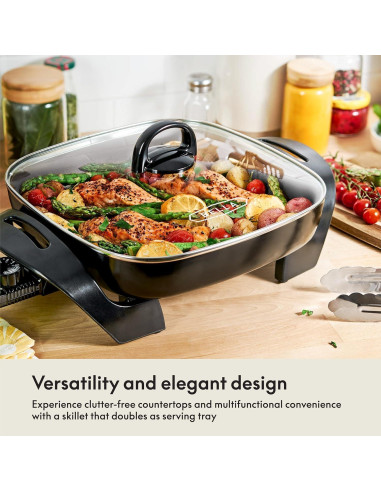 Sartén Eléctrica BELLA 30.48 cm Cobre Antiadherente