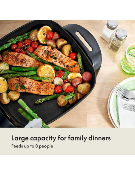 Sartén Eléctrica BELLA 30.48 cm Cobre Antiadherente