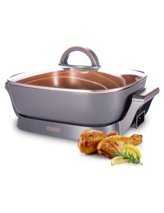 Sartén Eléctrica Crux Extra Profunda 30.48 cm Antiadherente