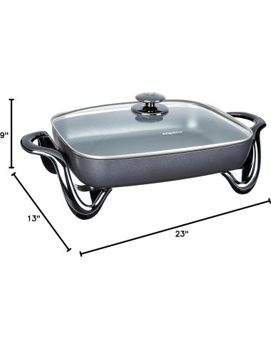 Sartén Eléctrica Presto 06852 40.64 cm Antiadherente