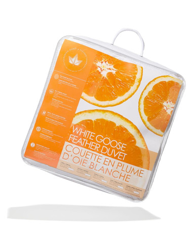 Edredón de plumas de ganso blanco Canadian Down King 2109 g