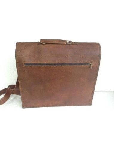 Maletín de cuero Komal's Passion Leather 18" para laptop