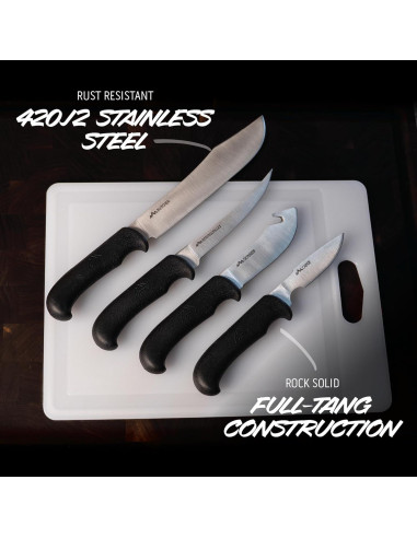 Outdoor Edge PR-1 Kit Completo de Cuchillos de Caza 12 Piezas