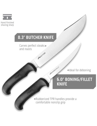 Outdoor Edge PR-1 Kit Completo de Cuchillos de Caza 12 Piezas