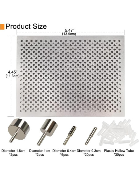 Dispositivo de Doblado de Alambre Hobbyworker con 30 Clavos