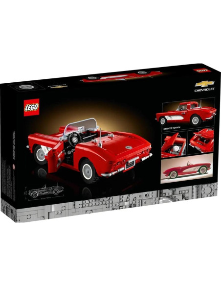 LEGO Icons 10321 Corvette Set 1210 Piezas 10x14x32 cm