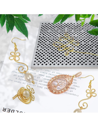 Dispositivo de Doblado de Alambre Hobbyworker con 30 Clavos