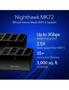 Sistema de Malla WiFi 6 NETGEAR Nighthawk MK72 - AX3000 2